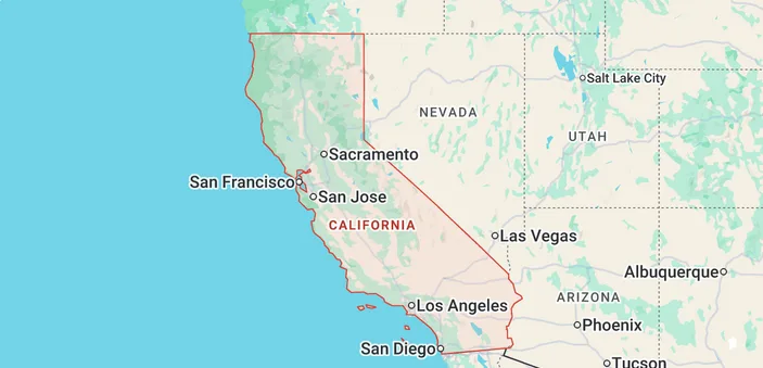 california map