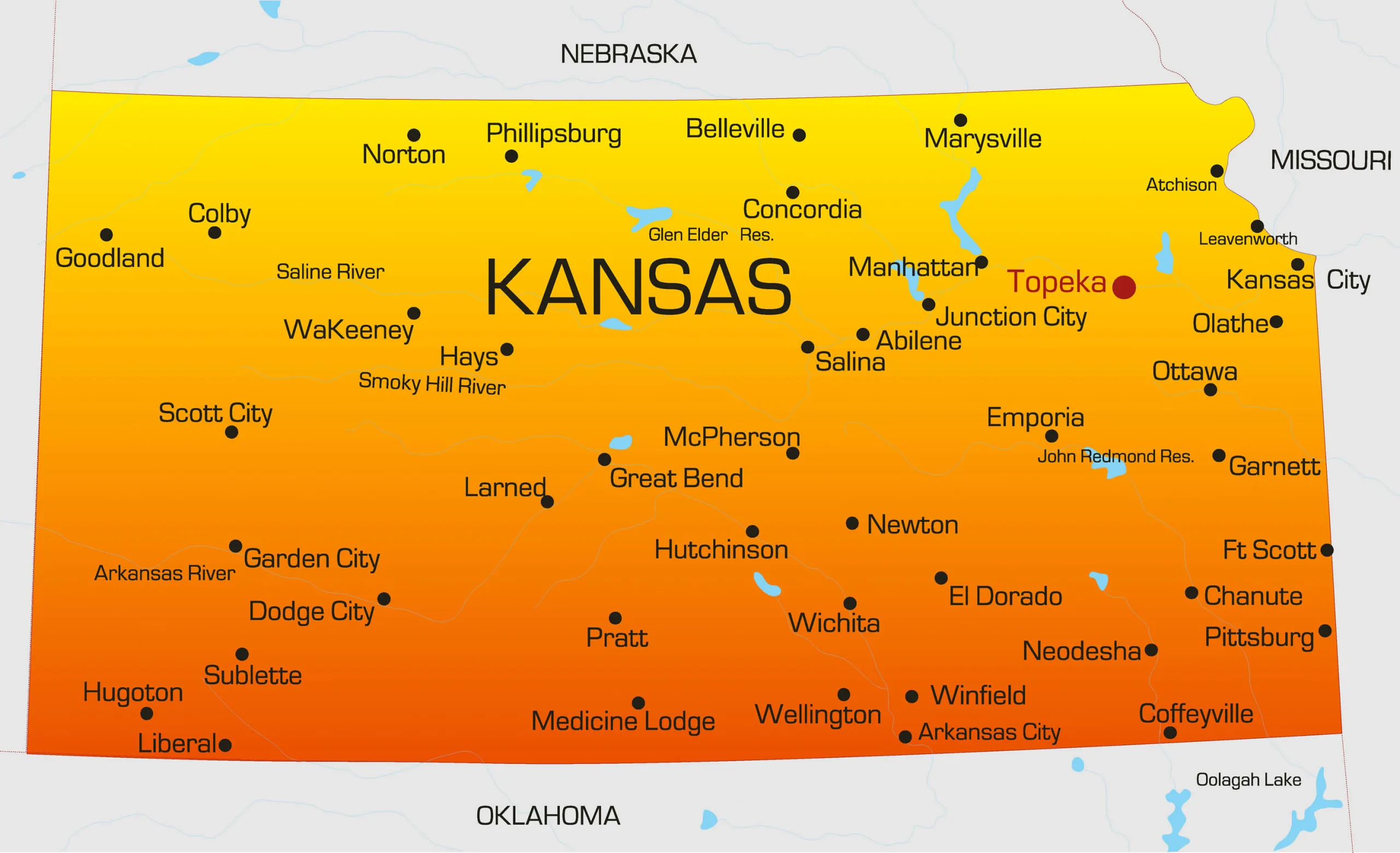 Kansa map